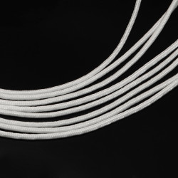 2mm 100 P007, WHITE, per meter