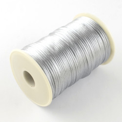 Rattail 2mm SILVER (100)